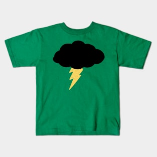 Cloud and Lightning Kids T-Shirt